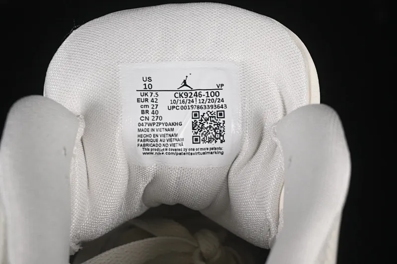 All categories Air Jordan Jordan series basketball shoes Air Jordan 3 OG version Air Jordan 3 "Sail Metallic Silver" AJ3 Joe 3 Metallic Silver CK9246-100